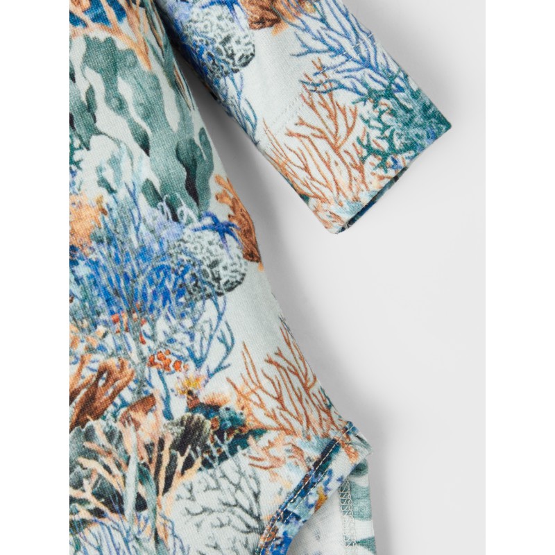 NAME IT Dikkel Langærmet Xsl Body - Sky Gray