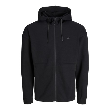 JACK & JONES Ejax Sweat Zip Hood  Pls - Sort