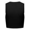 JDY Cirkeline Strik Crop Top - Sort