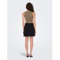 JDY Cirkeline Strik Crop Top - Walnut
