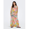JDY Clara Strap Maxi Kjole - Cloud Dancer
