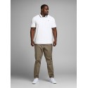 JACK & JONES Plus Paulos Polo Skjorte - Hvid