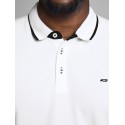 JACK & JONES Plus Paulos Polo Skjorte - Hvid