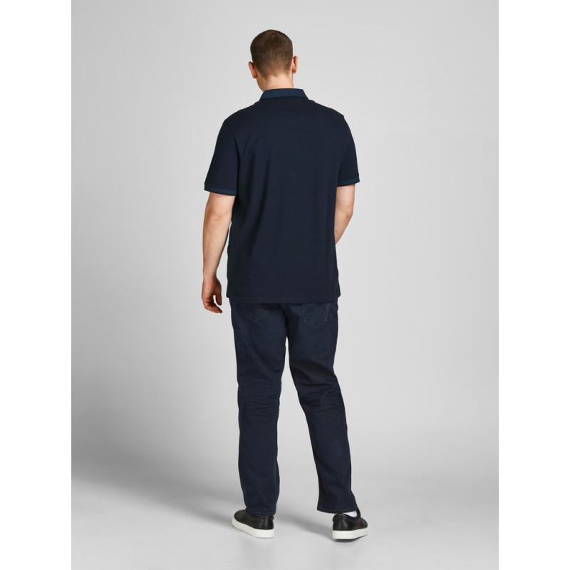 JACK & JONES Plus Paulos Polo Skjorte - Dark Navy