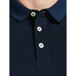 JACK & JONES Plus Paulos Polo Skjorte - Dark Navy
