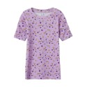 NAME IT Mini Janet Kortærmet Xslim Top - Orchid Bloom