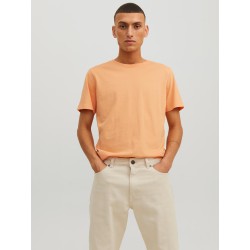 JACK & JONES Organic Basic T-shirt - Pumpkin