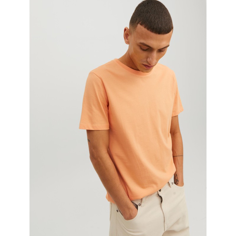 JACK & JONES Organic Basic T-shirt - Pumpkin