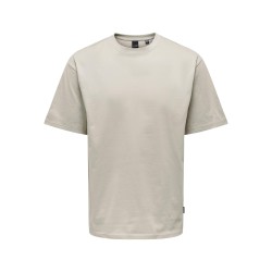 ONLY & SONS Fred T-shirt - Silver Lining