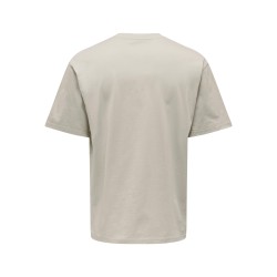 ONLY & SONS Fred T-shirt - Silver Lining