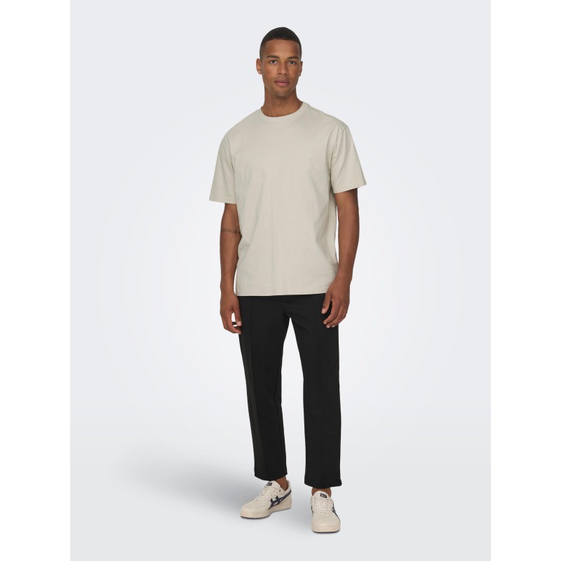 ONLY & SONS Fred T-shirt - Silver Lining
