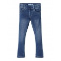 NAME IT Mini/ Kids Polly Denim Legging - Medium Blue Denim