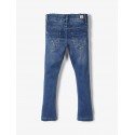 NAME IT Mini/ Kids Polly Denim Legging - Medium Blue Denim