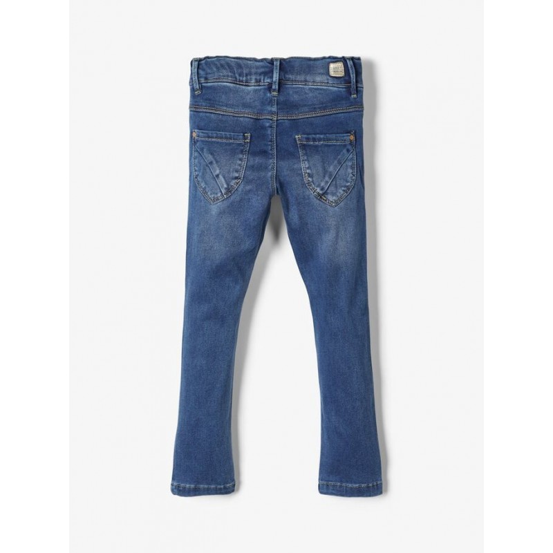 NAME IT Mini/ Kids Polly Denim Legging - Medium Blue Denim