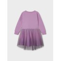 NAME IT Jane Mlp Langærmet Tulle Swe Kjole Unb Cplg - Violet Tulle
