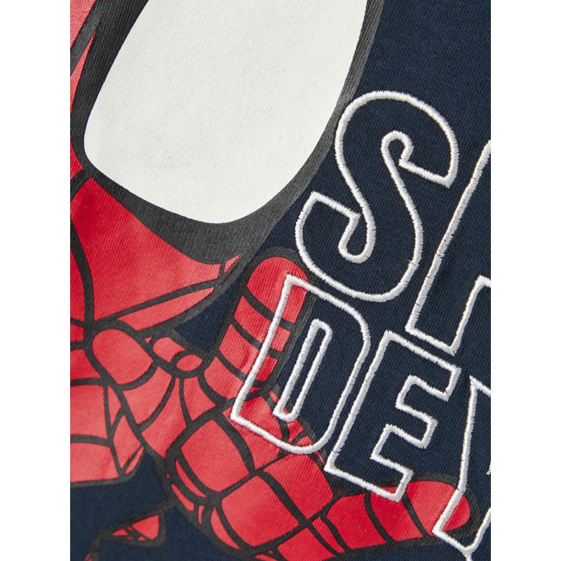 NAME IT Junior Spidey Langærmet Top Mar - Dark Sapphire