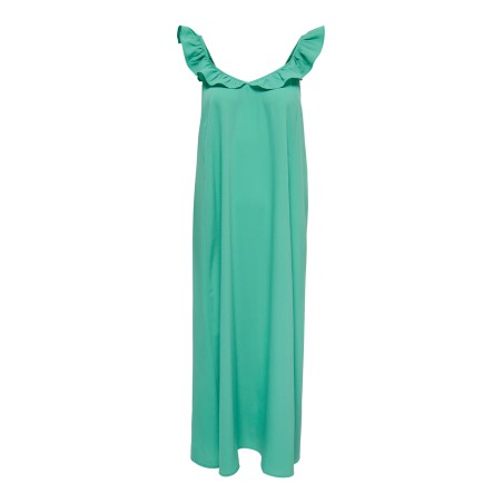 ONLY Carzora Life Strap Allie Midi Kjole Aop - Marine Green