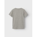 NAME IT Kids Jyxton Pokemon T-shirt - Grey Melange