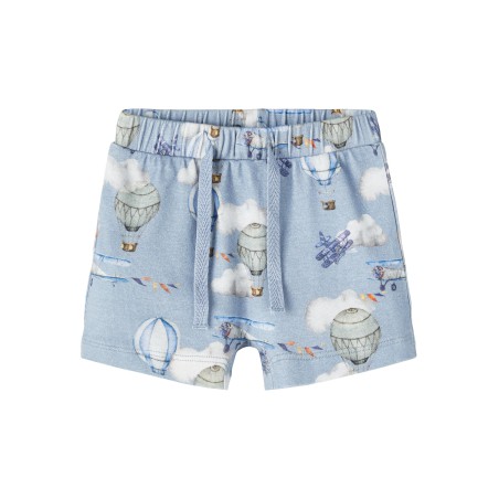 NAME IT Baby Hobbie Shorts - Dusty Blue