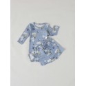 NAME IT Baby Hobbie Shorts - Dusty Blue
