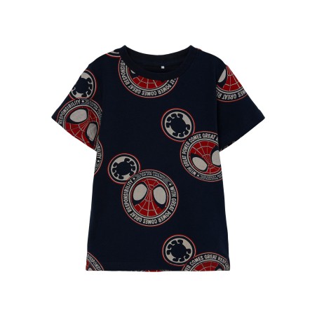 NAME IT Mini Joiah Spidey T-shirt - Dark Sapphire
