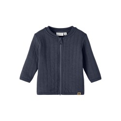 NAME IT Lukortærmeto Langærmet Quilt Card - Dark Sapphire