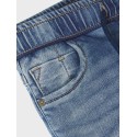 NAME IT Mini Ryan Slim Sweat Jeans - Medium Blue Denim