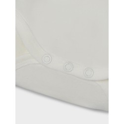 NAME IT Jesper Mickey Langærmet Body Wdi - Hvid Alyssum