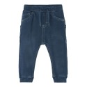 NAME IT Baby Ben U-Shape Sweat Jeans- Dark Blue Denim