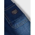 NAME IT Baby Ben U-Shape Sweat Jeans- Dark Blue Denim