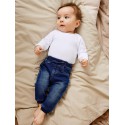 NAME IT Baby Ben U-Shape Sweat Jeans- Dark Blue Denim