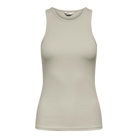 ONLY Kenya Rib Tanktop - Pumice Stone