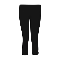 DECOY Seamless Microfiber Capri - Sort