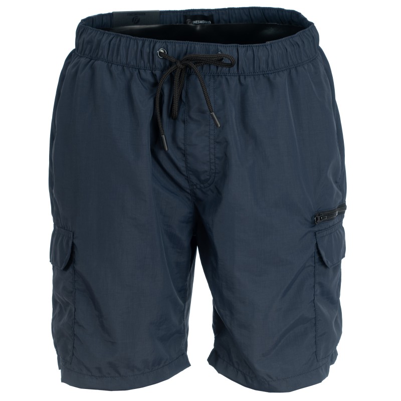 FINESMEKKER Deepak Nylon Shorts - Navy