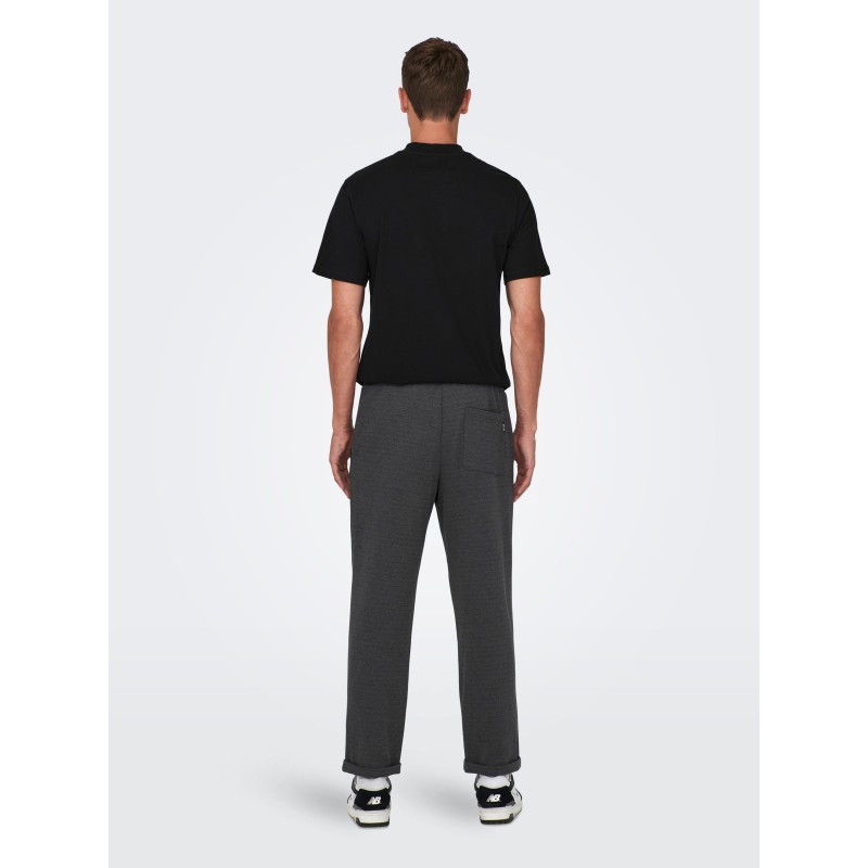 ONLY & SONS Bruce Slim Kodyl Sweatpants - Sort