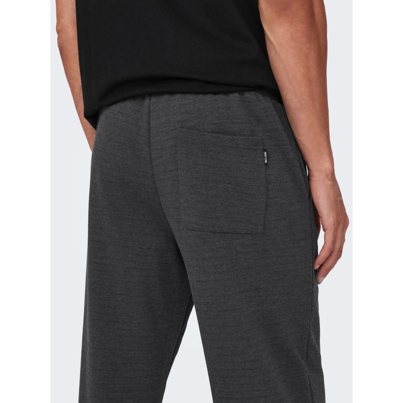 ONLY & SONS Bruce Slim Kodyl Sweatpants - Sort