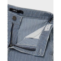 LMTD Ricte Twi Nw Brede Cargo Bukser - Dress Blues