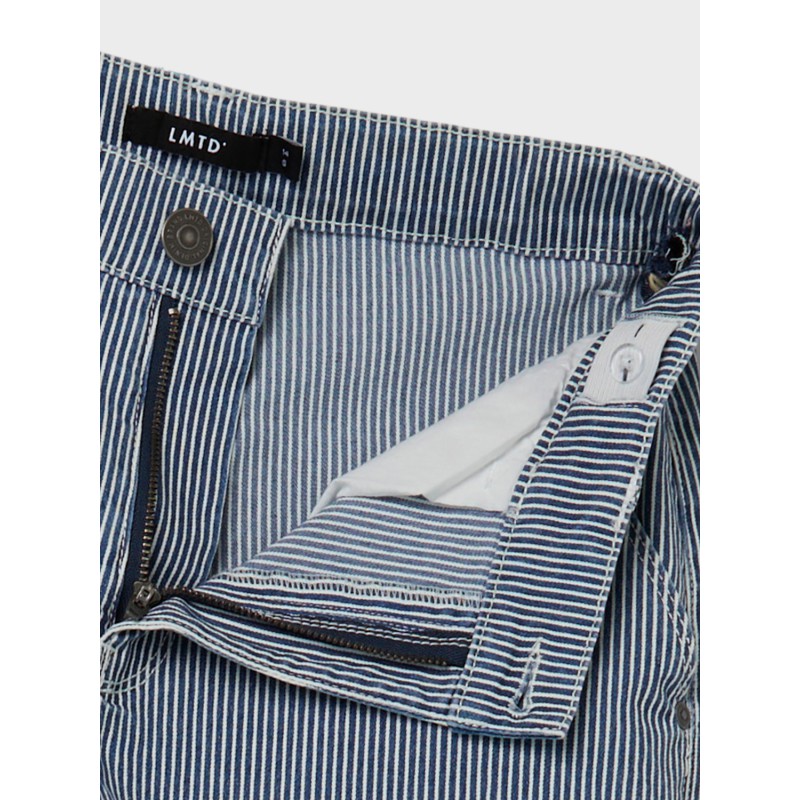 LMTD Ricte Twi Nw Brede Cargo Bukser - Dress Blues