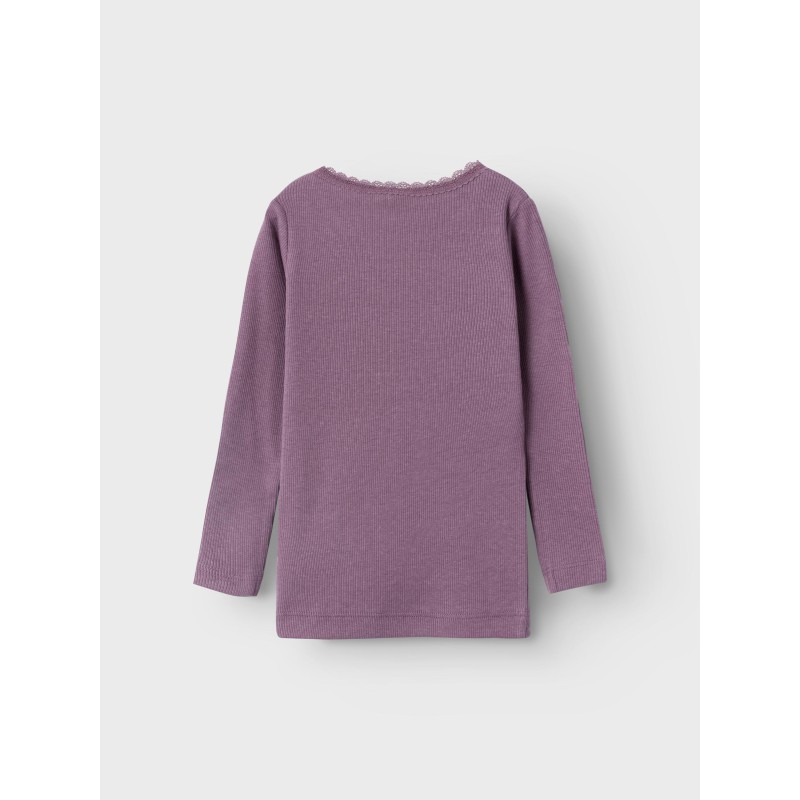 NAME IT Mini L/S Kab Bluse - Arctic Dusk