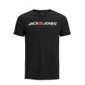 JACK & JONES Plus LOGO T-shirt - Sort