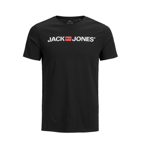 JACK & JONES Plus LOGO T-shirt - Sort