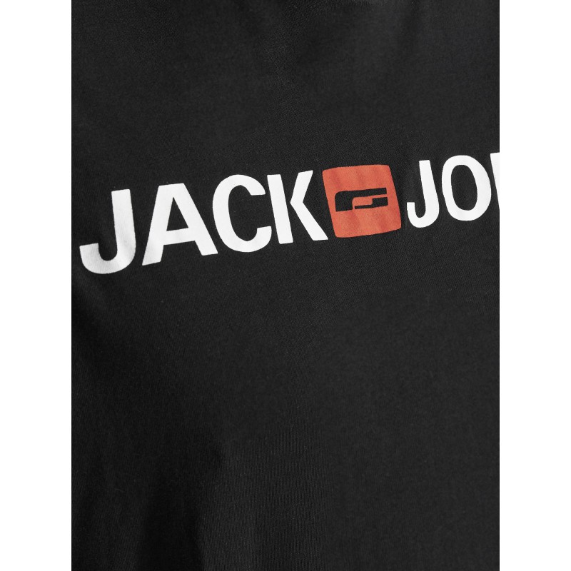 JACK & JONES Plus LOGO T-shirt - Sort