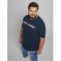 JACK & JONES Plus LOGO T-shirt - Navy Blazer