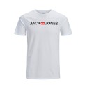 JACK & JONES Plus LOGO T-shirt - Hvid