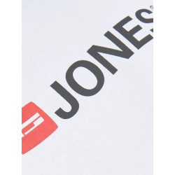 JACK & JONES Plus LOGO T-shirt - Hvid
