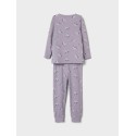 NAME IT Mini Enhjørning Nattøj Sæt - Lavender Aura