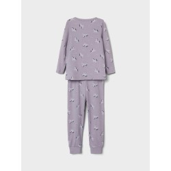 NAME IT Mini Enhjørning Nattøj Sæt - Lavender Aura
