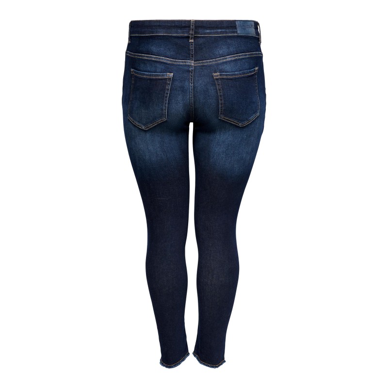 ONLY CARMAKOMA Willy Skinny Jeans - Dark Blue Denim