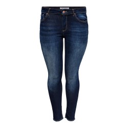 ONLY CARMAKOMA Willy Skinny Jeans - Dark Blue Denim