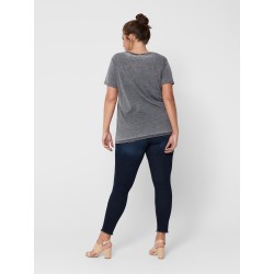 ONLY CARMAKOMA Willy Skinny Jeans - Dark Blue Denim